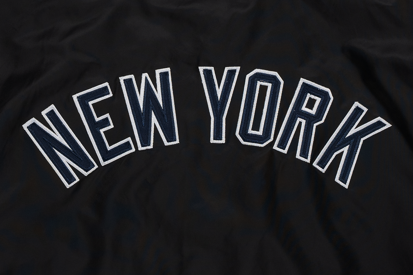 NEW YORK YANKEES SPORTCORE BLACK VARSITY JACKET