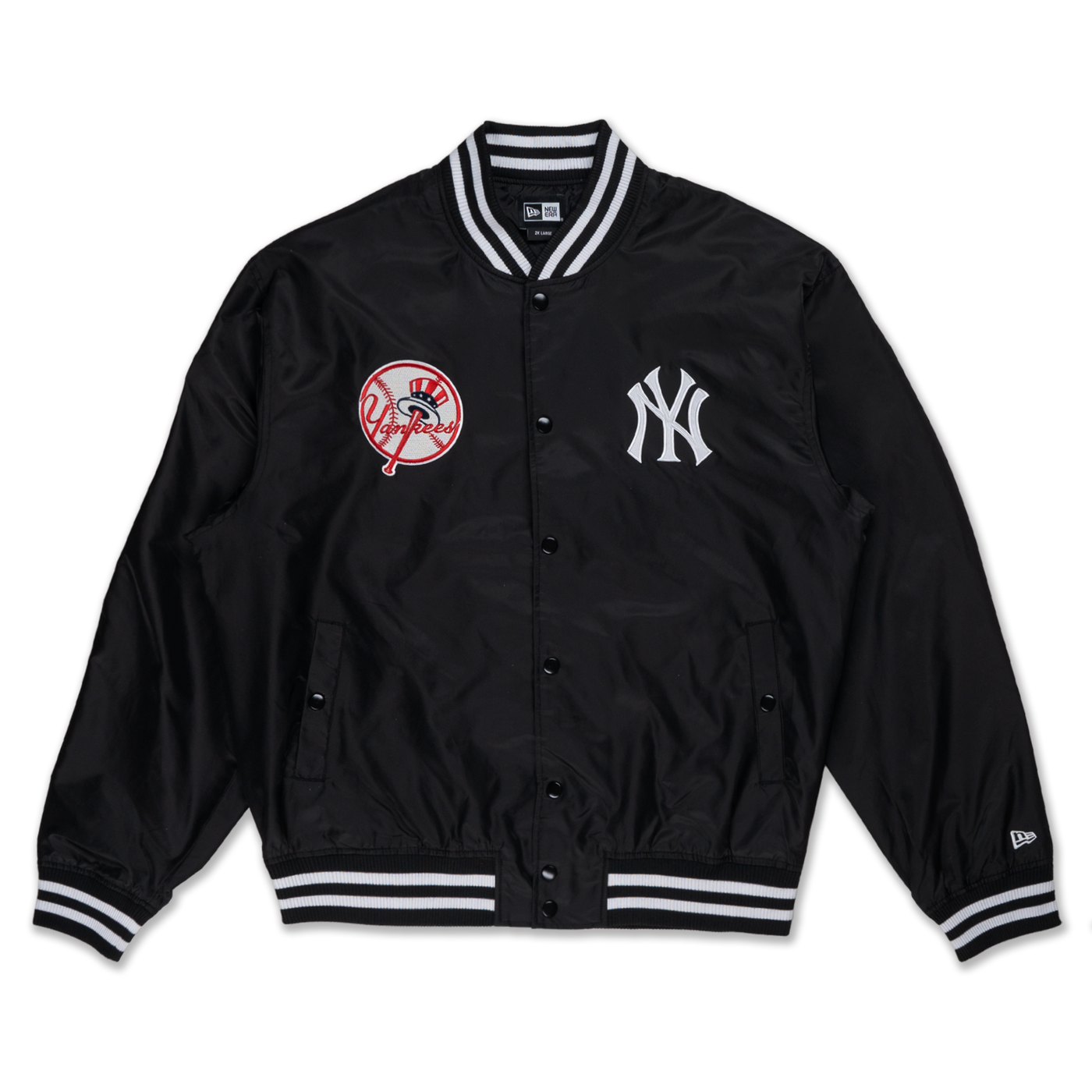 NEW YORK YANKEES SPORTCORE BLACK VARSITY JACKET