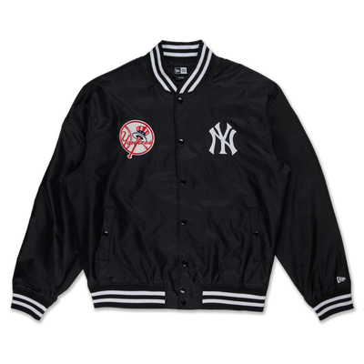 NEW YORK YANKEES SPORTCORE BLACK VARSITY JACKET