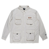 NEW ERA URBAN COMMUTER IVORY LONG SLEEVE  WOVEN SHIRT