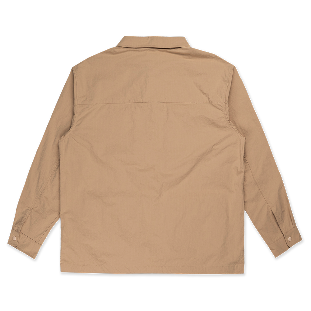 NEW ERA URBAN COMMUTER KHAKI LONG SLEEVE WOVEN SHIRT