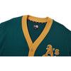 OAKLAND ATHLETICS ACADEMY CLUB DARK GREEN CARDIGAN