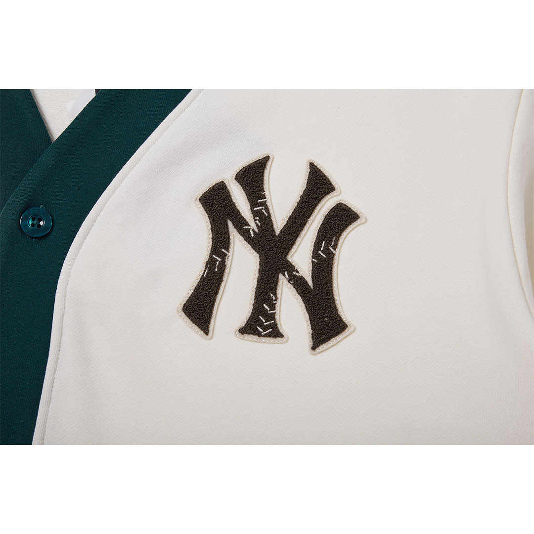 NEW YORK YANKEES ACADEMY CLUB WHITE CARDIGAN