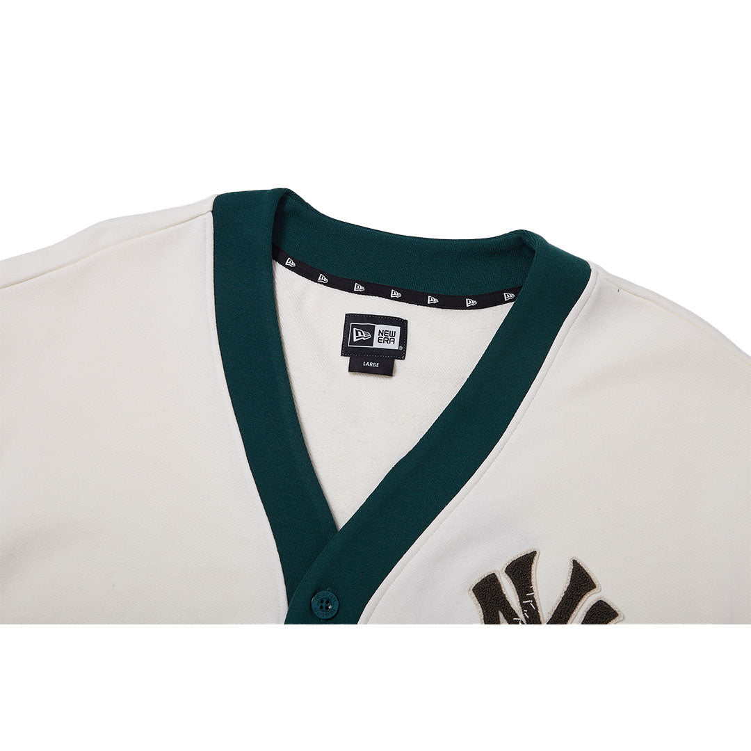 NEW YORK YANKEES ACADEMY CLUB WHITE CARDIGAN