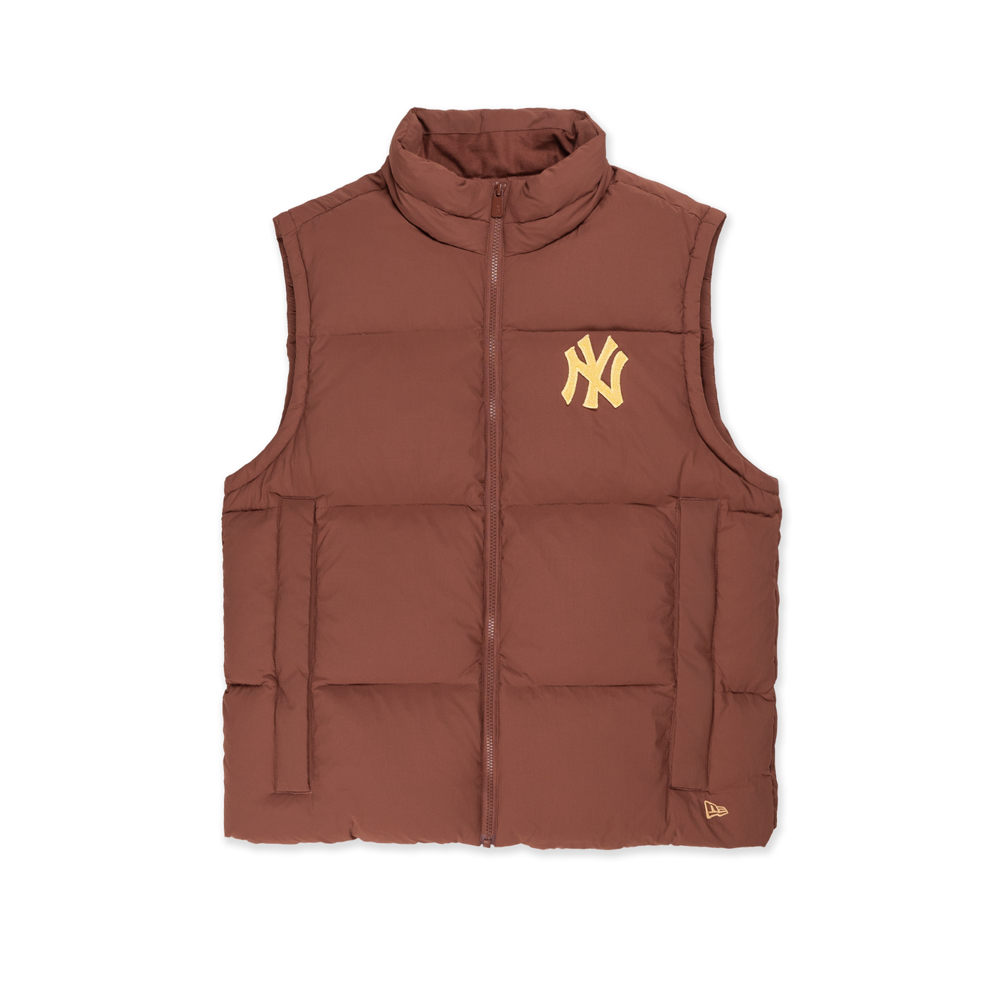 NEW YORK YANKEES COMFORT BROWN DOWN VEST