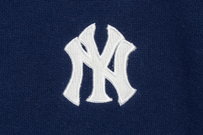 NEW YORK YANKEES ESSENTIAL NAVY CARDIGAN