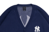 NEW YORK YANKEES ESSENTIAL NAVY CARDIGAN