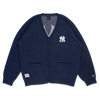 NEW YORK YANKEES ESSENTIAL NAVY CARDIGAN