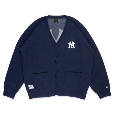 NEW YORK YANKEES ESSENTIAL NAVY CARDIGAN