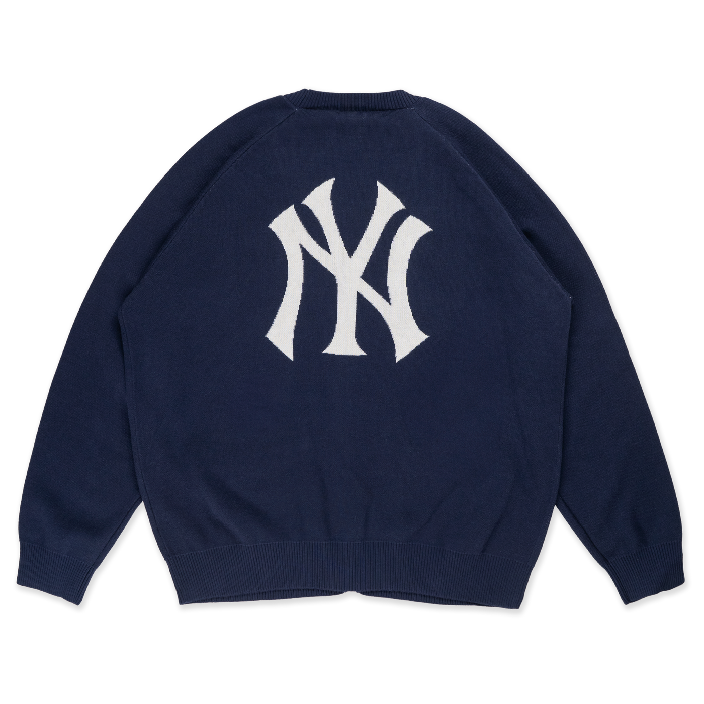 NEW YORK YANKEES ESSENTIAL NAVY CARDIGAN