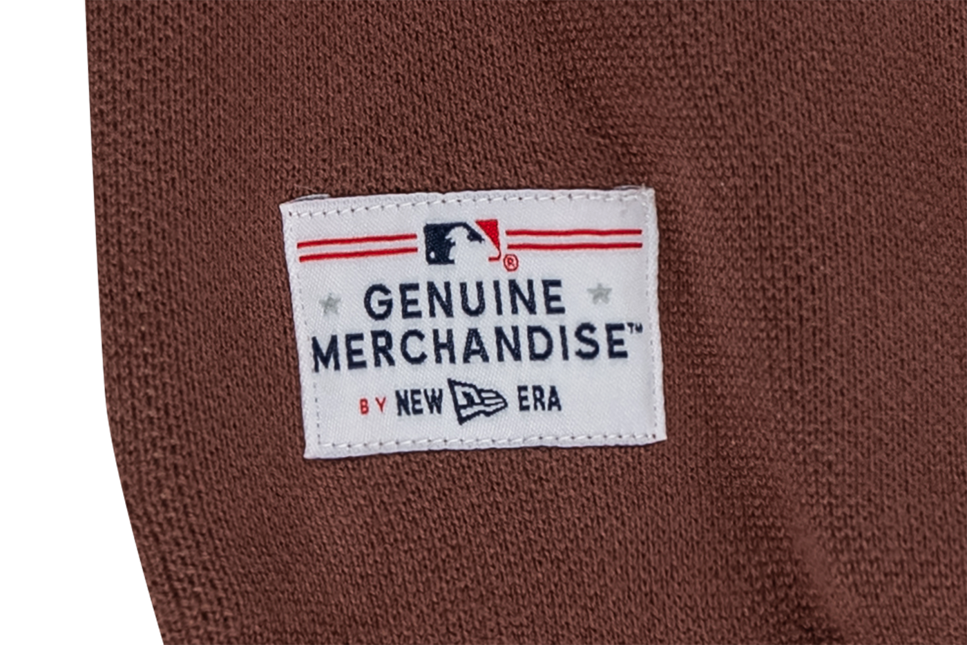 LOS ANGELES DODGERS ESSENTIAL DARK BROWN CARDIGAN