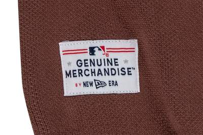 LOS ANGELES DODGERS ESSENTIAL DARK BROWN CARDIGAN