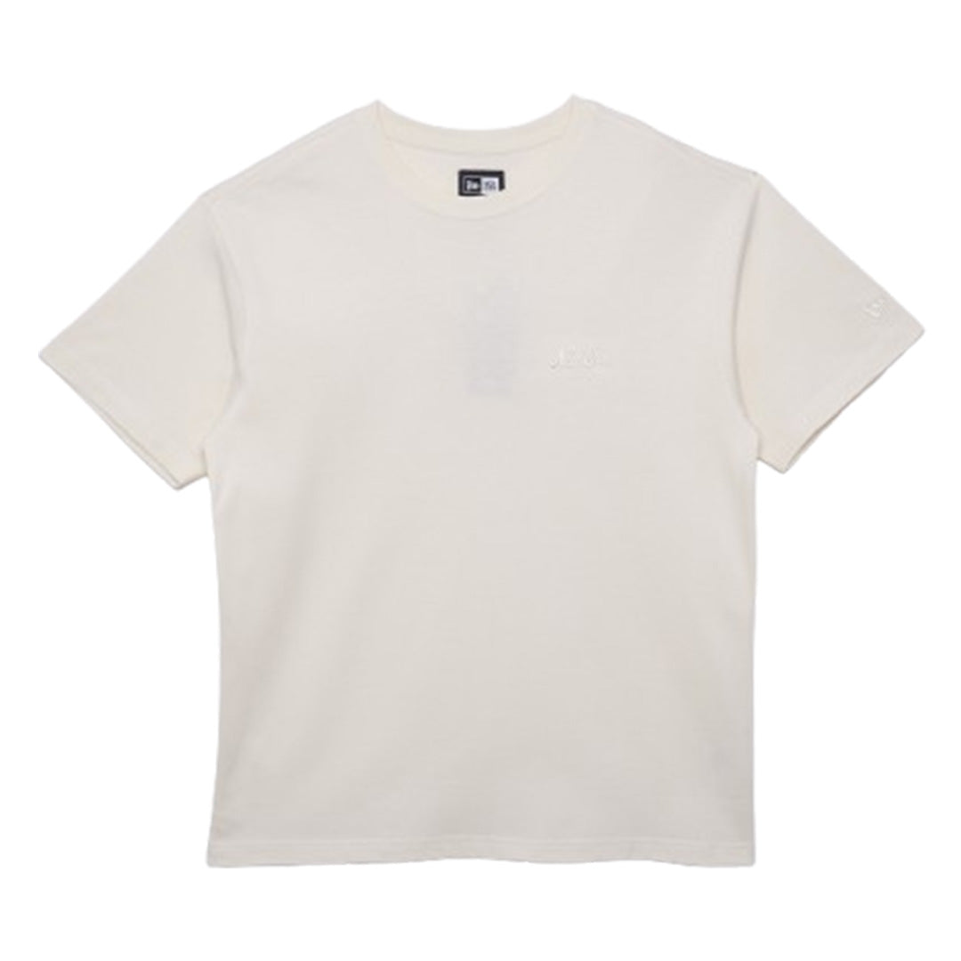 NEW ERA BASIC ESSENTIAL WHITE OVERSIZED SHORT SLEEVE T-SHIRT