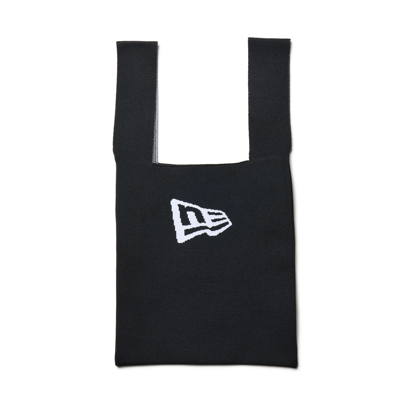 NEW ERA BLACK KNIT TOTE BAG