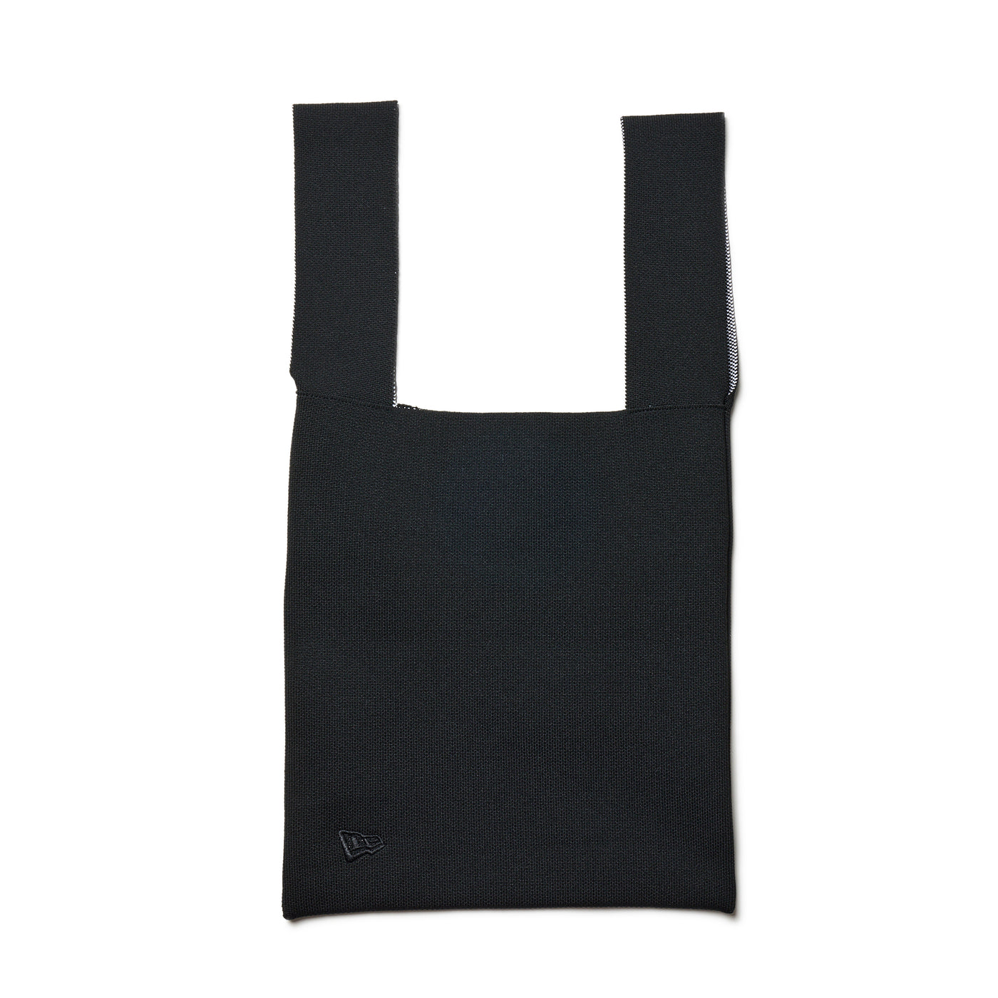 NEW ERA BLACK KNIT TOTE BAG