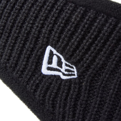 NEW ERA BLACK FLEECE EAR WARMER