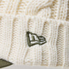 NEW ERA GOLF OFF WHITE VISOR KNIT BEANIE