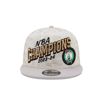 BOSTON CELTICS 2024 NBA CHAMPIONS CHROME WHITE 9FIFTY CAP