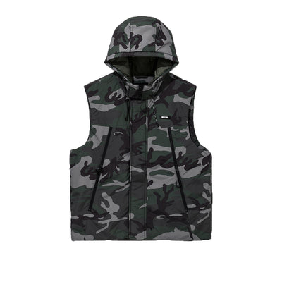 NEW ERA AP ZIPPER CAMO HOODIE VEST