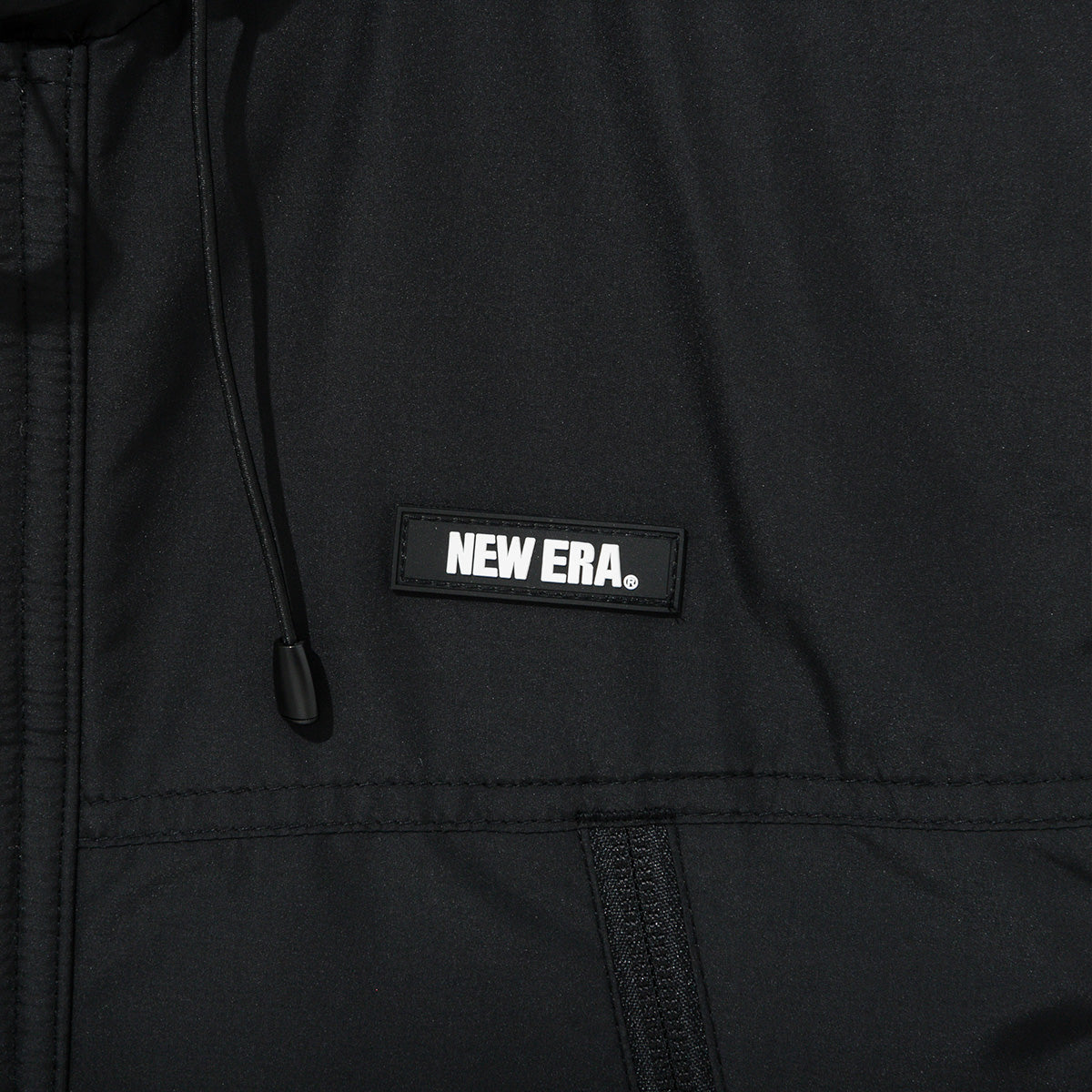 NEW ERA AP ZIPPER BLACK HOODIE VEST