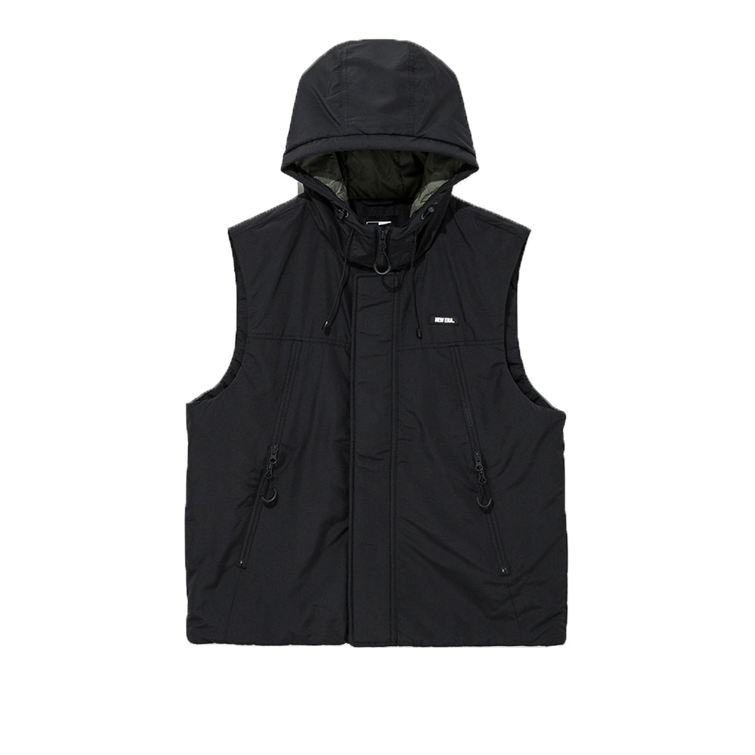 NEW ERA AP ZIPPER BLACK HOODIE VEST