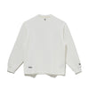 NEW ERA WAFFLE WHITE LONG SLEEVE T-SHIRT