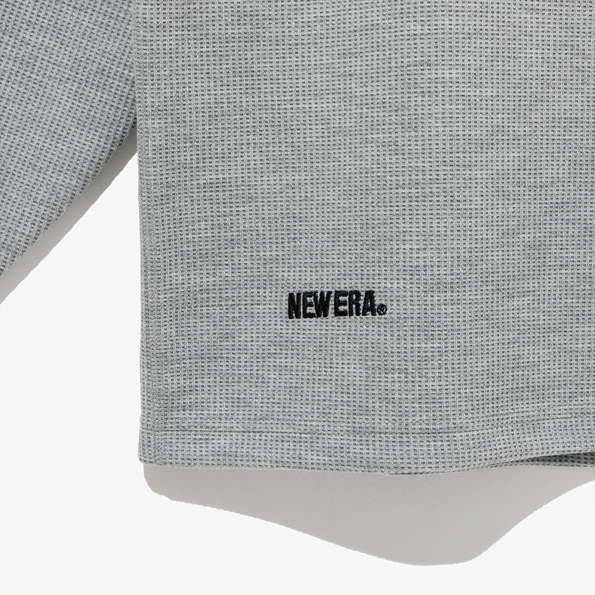 NEW ERA WAFFLE GRAY LONG SLEEVE T-SHIRT