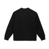 NEW ERA WAFFLE BLACK LONG SLEEVE T-SHIRT