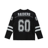 LAS VEGAS RAIDERS SPORT BLACK LONG SLEEVE T-SHIRT