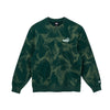 NEW ERA NEON GRAFFITI WASHING GREEN SWEATSHIRT