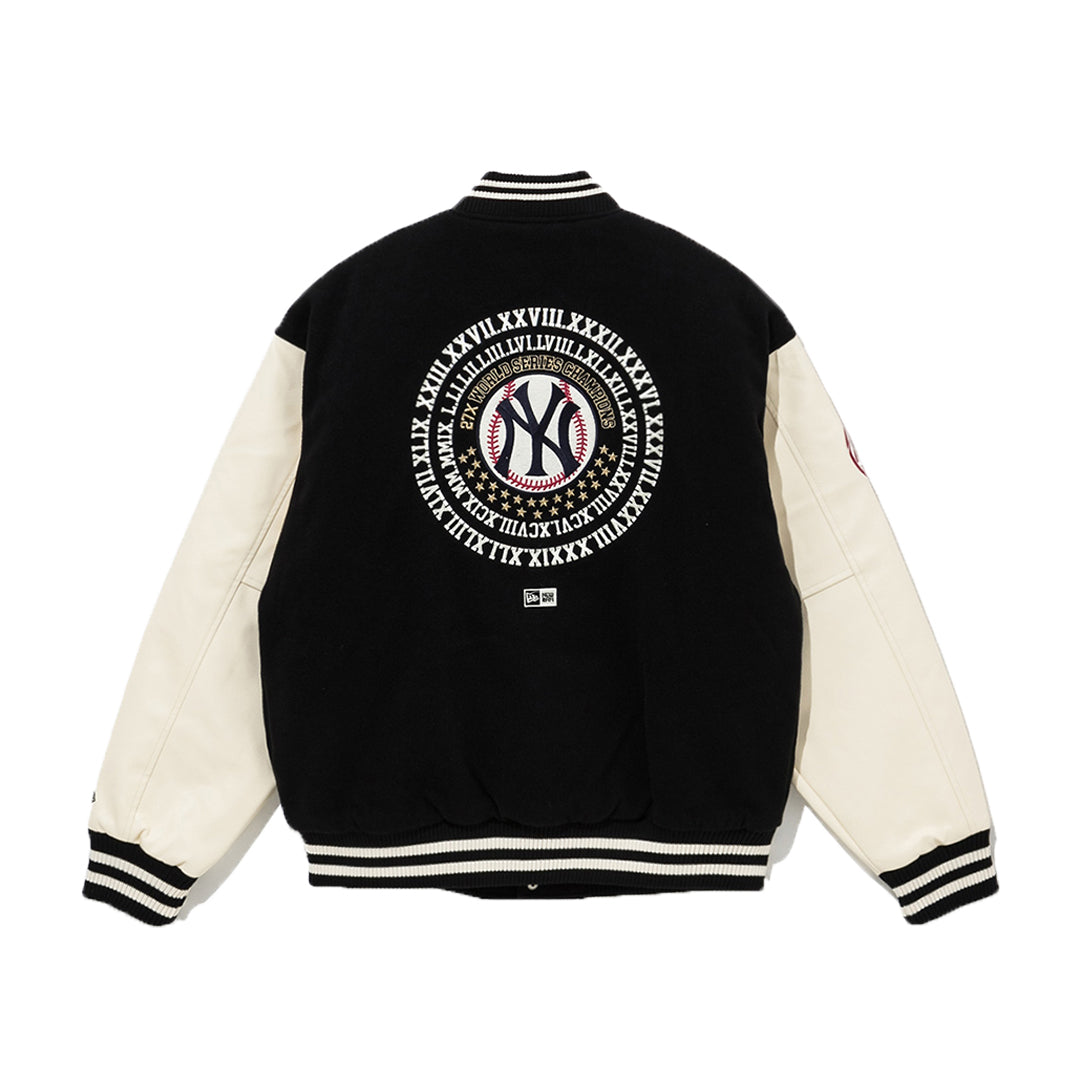 NEW YORK YANKEES BLACK VARSITY JACKET