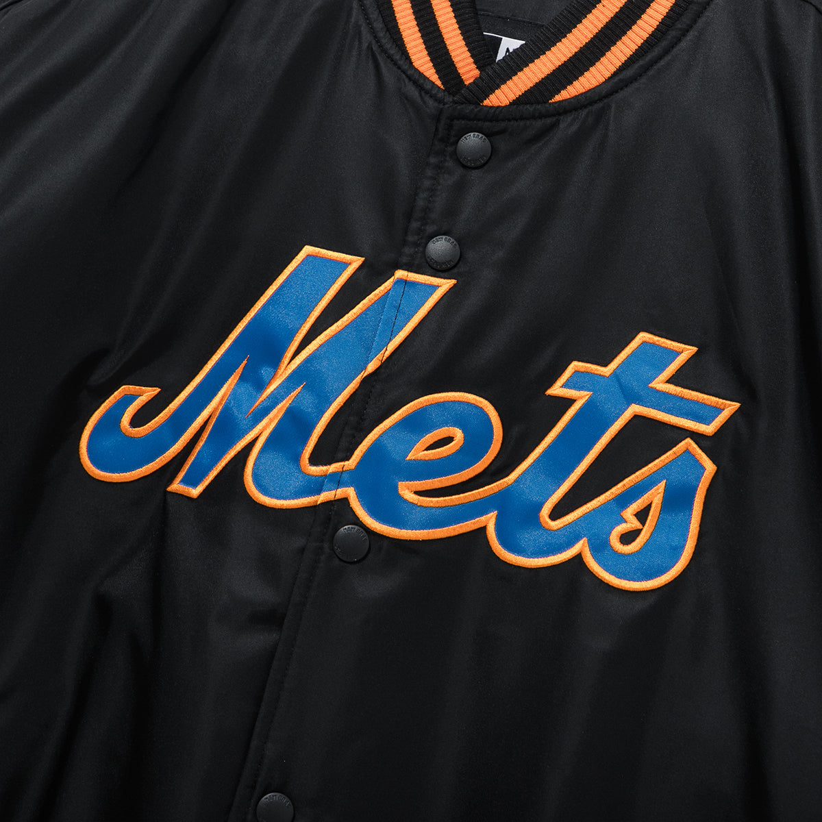 NEW YORK METS BLACK STADIUM JACKET