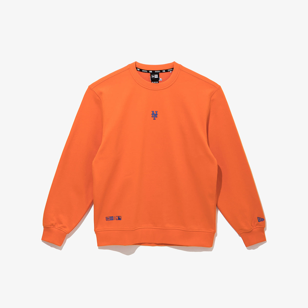 NEW YORK METS POINT LOGO ORANGE SWEATSHIRT