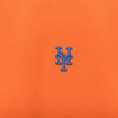 NEW YORK METS POINT LOGO ORANGE SWEATSHIRT