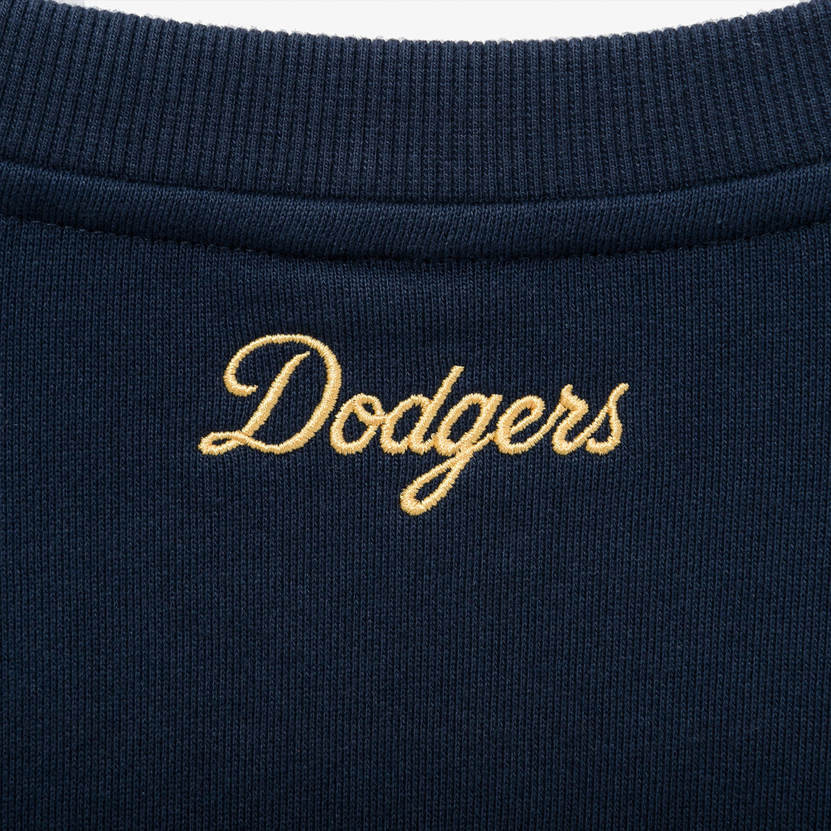 LOS ANGELES DODGERS POINT LOGO NAVY SWEATSHIRT