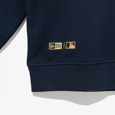 LOS ANGELES DODGERS POINT LOGO NAVY SWEATSHIRT