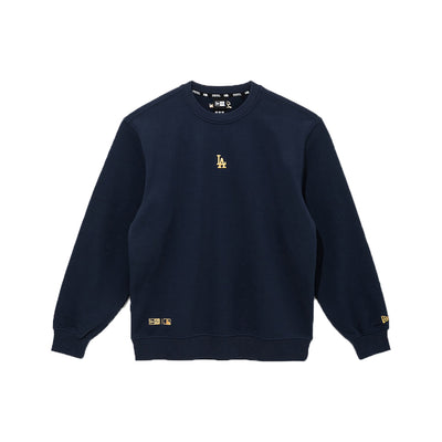 LOS ANGELES DODGERS POINT LOGO NAVY SWEATSHIRT