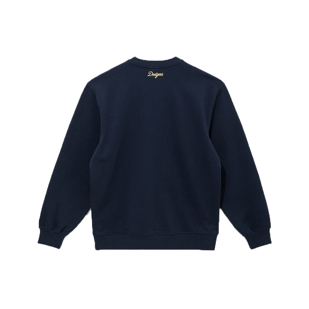 LOS ANGELES DODGERS POINT LOGO NAVY SWEATSHIRT