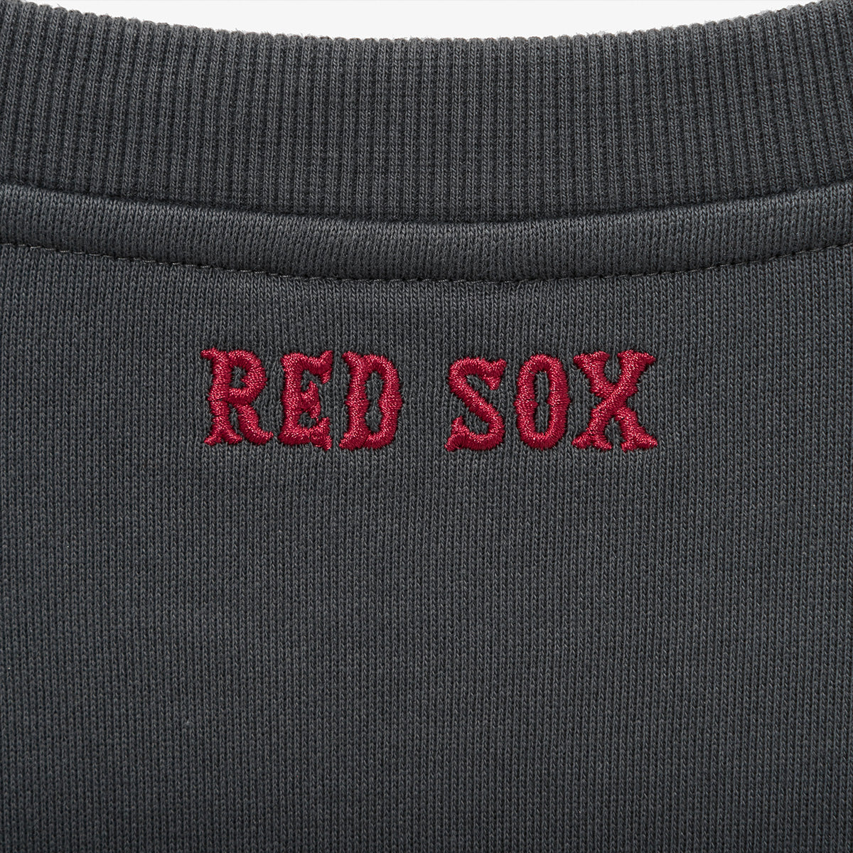 BOSTON RED SOX POINT LOGO DARK GRAY SWEATSHIRT