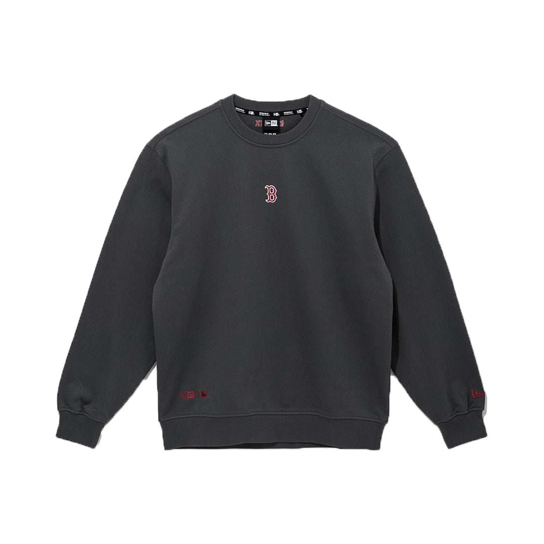 BOSTON RED SOX POINT LOGO DARK GRAY SWEATSHIRT