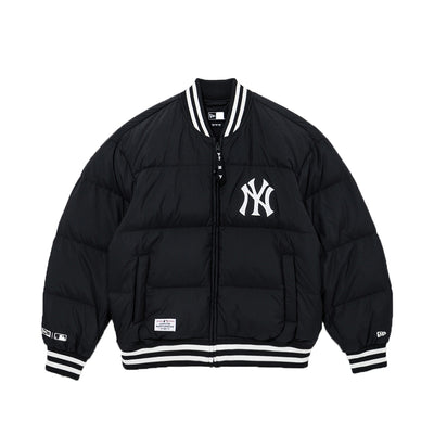 NEW YORK YANKEES BURGUNDY DUCK DOWN JACKET