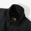 NEW ERA BLACK LABEL BLACK FLAP BOMBER JACKET