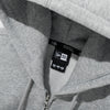 NEW ERA ESSENTIAL GRAY ZIP-UP HOODIE