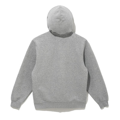 NEW ERA ESSENTIAL GRAY ZIP-UP HOODIE