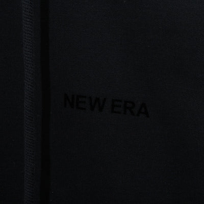 NEW ERA ESSENTIAL BLACK ZIP-UP HOODIE