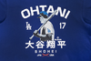 MLB LOS ANGELES DODGERS SHOHEI OHTANI DARK ROYAL BLUE SHORT SLEEVE T-SHIRT