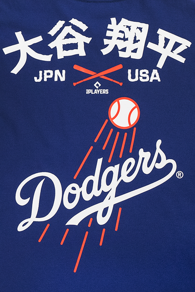 MLB LOS ANGELES DODGERS SHOHEI OHTANI DARK ROYAL SHORT SLEEVE T-SHIRT