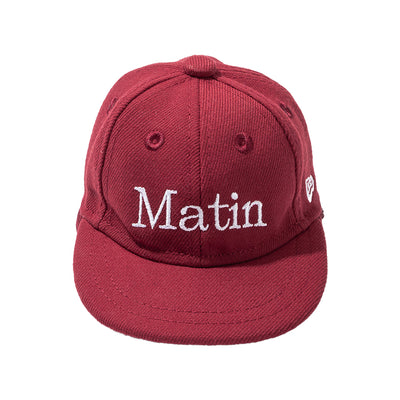 NEW ERA X MATIN KIM DARK RED CAP POUCH KEY HOLDER MINI BAG