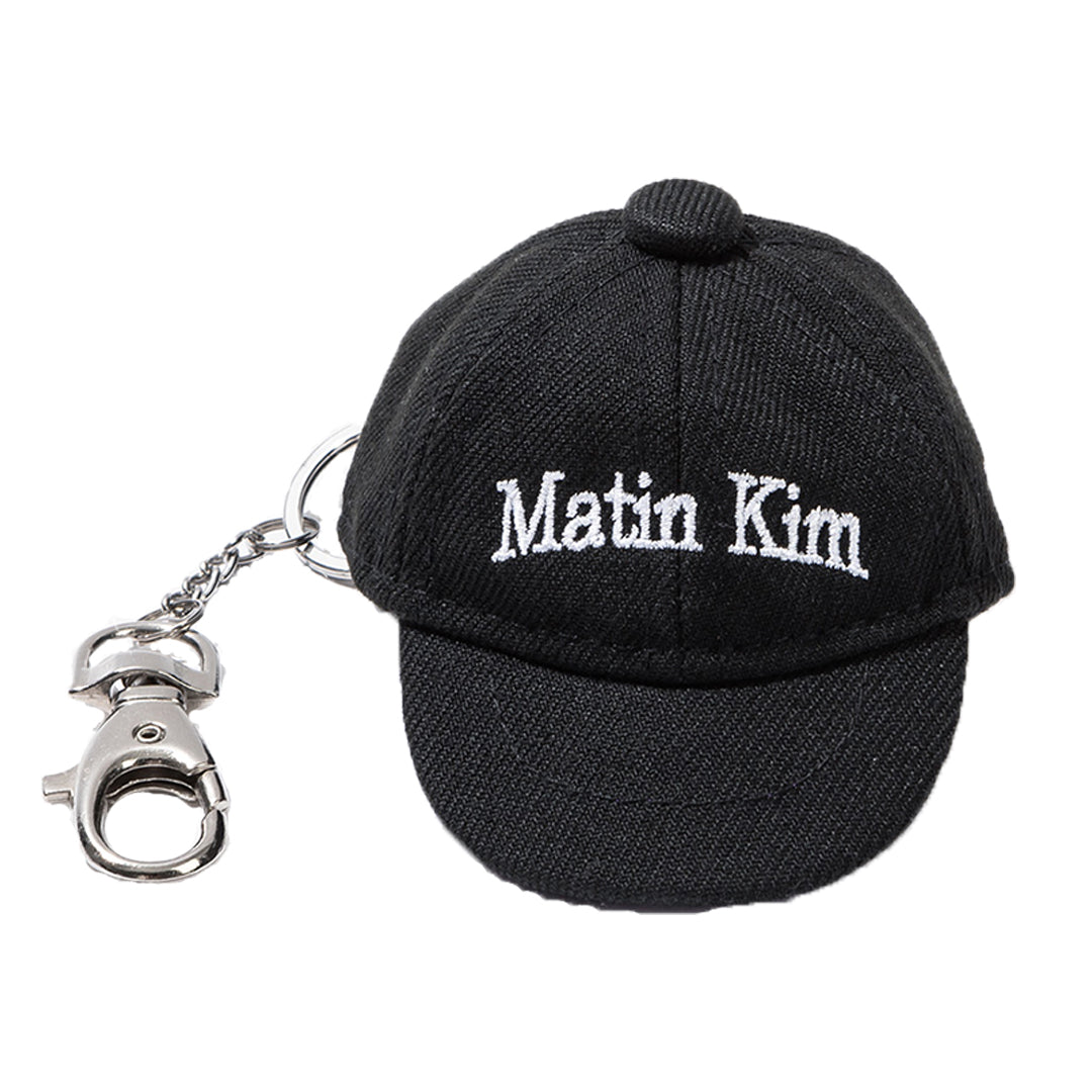 NEW ERA X MATIN KIM BLACK CAP KEY HOLDER