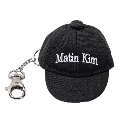 NEW ERA X MATIN KIM BLACK CAP KEY HOLDER